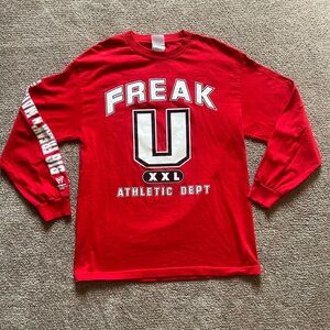 VTG ‘02 WWE Kane “Kane-N-Ites” Red Longsleeve Tee